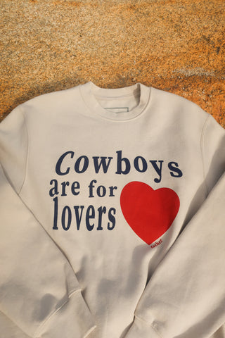 Cowboys Are For Lovers Crewneck Sweatshirt