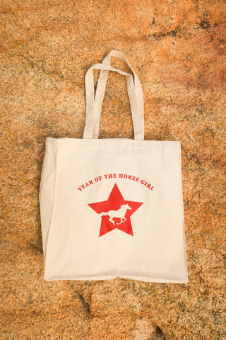 Year Of The Horse Girl Tote Bag