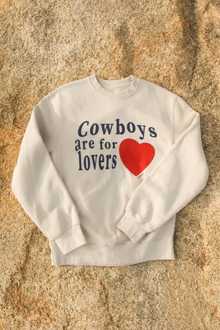 Cowboys Are For Lovers Crewneck Sweatshirt