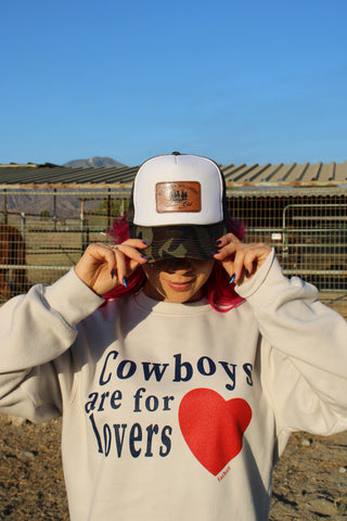 Cowboys Are For Lovers Crewneck Sweatshirt